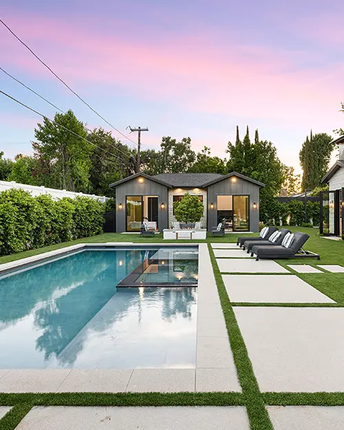 backyard swimming pool